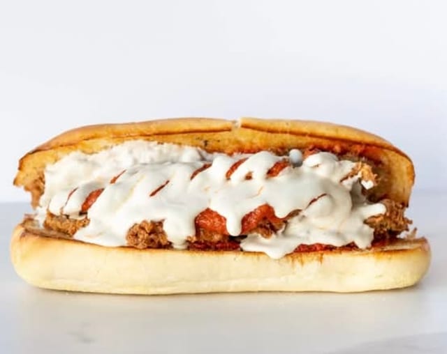 Eggplant Parm Hero.